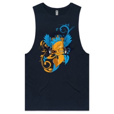 AS Colour - Barnard Tank Top - Muscle Tee 7strike skull Thumbnail