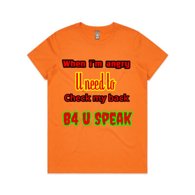 AS Colour - Women's Maple Crew Tee 7Strike #l Live the life or Rest in Peace Thumbnail