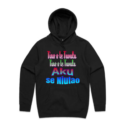 AS Colour - Stencil Hood - Unisex # Tino ote Tuvalu aku se Niutao Thumbnail