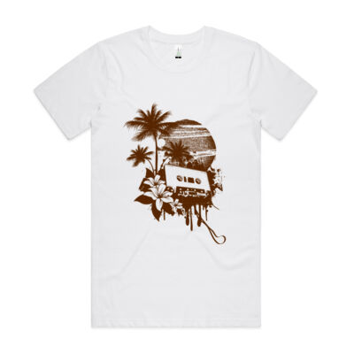 AS Colour - Organic Cotton Unisex Tee #7 STRIKEPACIFX coconut tree Thumbnail